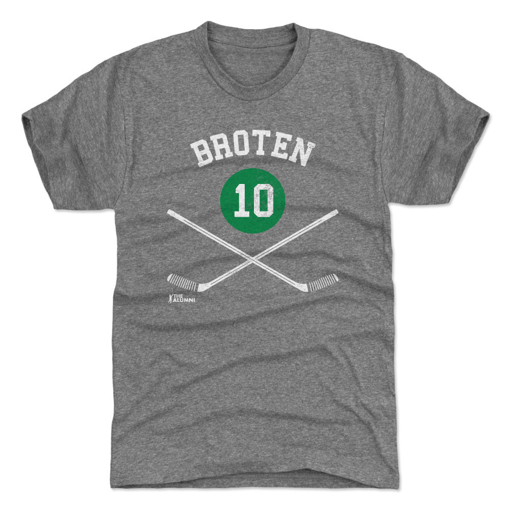 Aaron Broten New Jersey 10 Sticks WHT